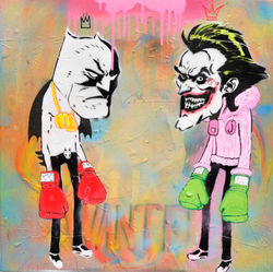 50x50 canvas graffiti