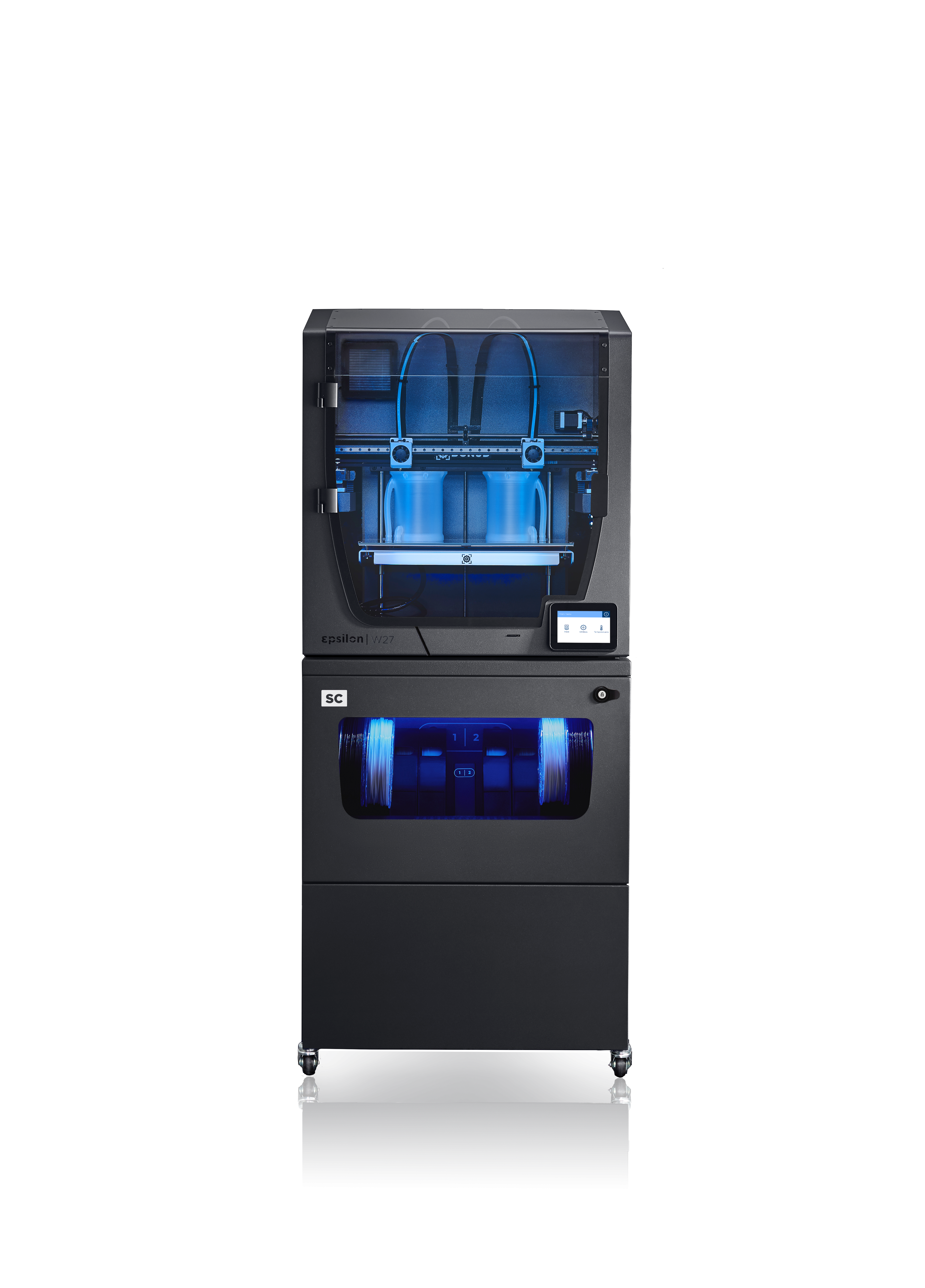 BCN3D_Epsilon_Series_New_generation_professional_3D_Printer_W27_SC_Smart_Cabinet_IDEX_work