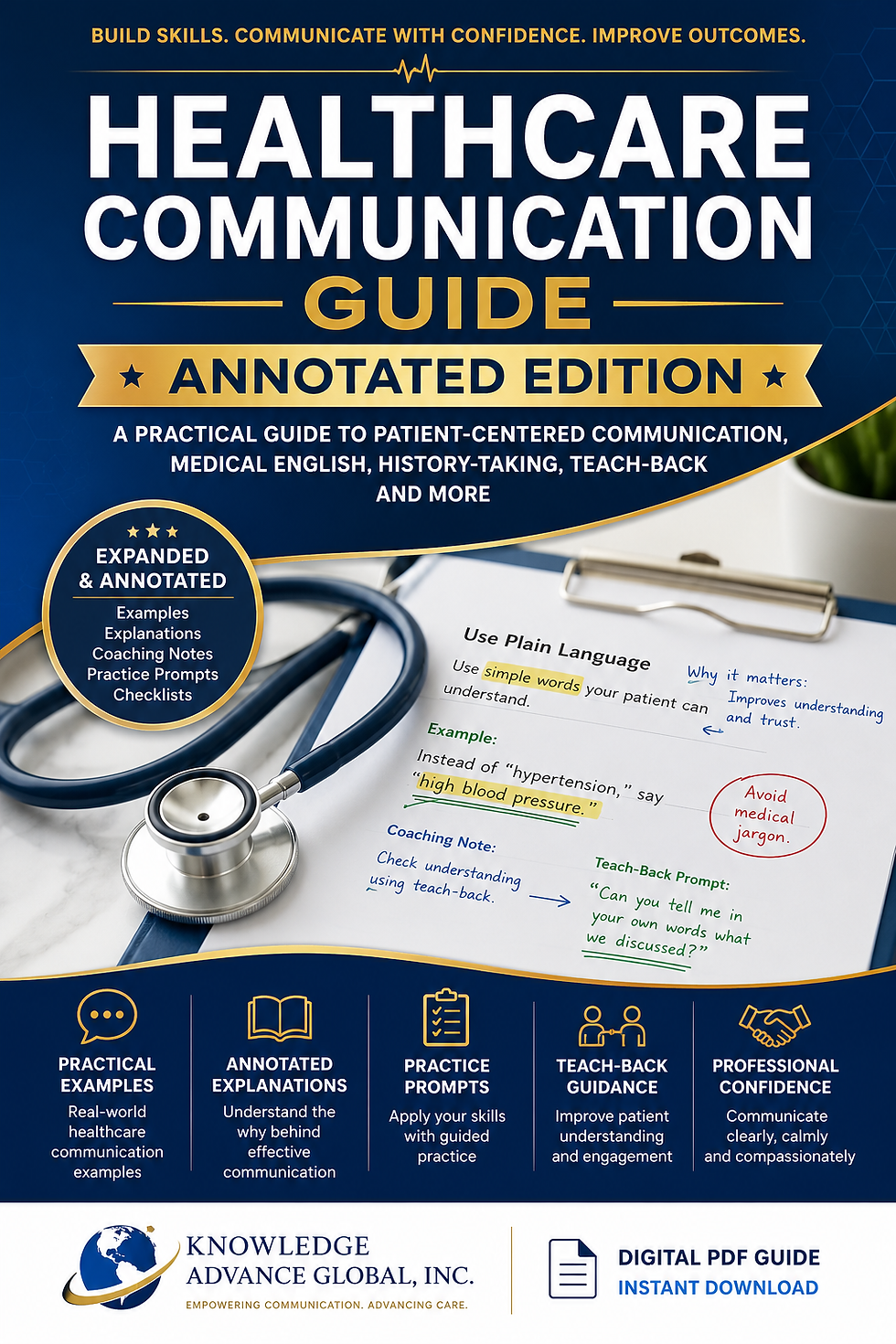 Annotated Healthcare Communication Guide by Knowledge Advance Global
