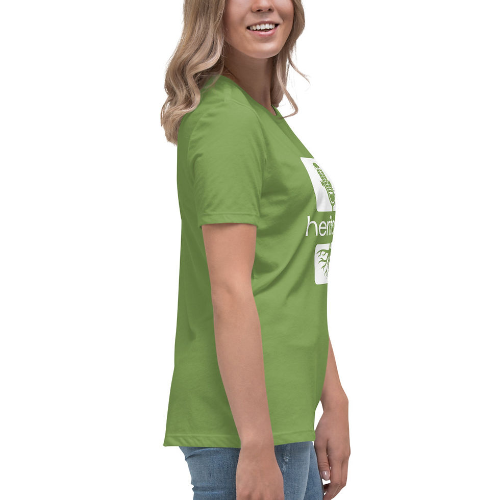 Thumbnail: Heritage Women's Relaxed T-Shirt - White Logo