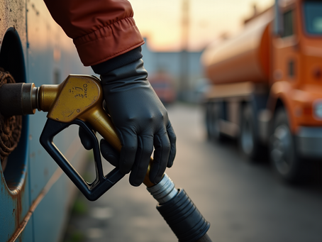 A fuel nozzle in fuel tank - Hydroleum Resources