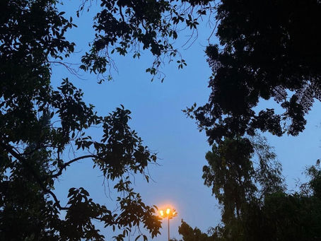 in my room on a Sunday morning at 6:40 a.m. 