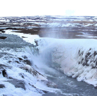 Bild av vattenfallet Gullfoss på Island | Golden circle | Restips | Originella Turisten