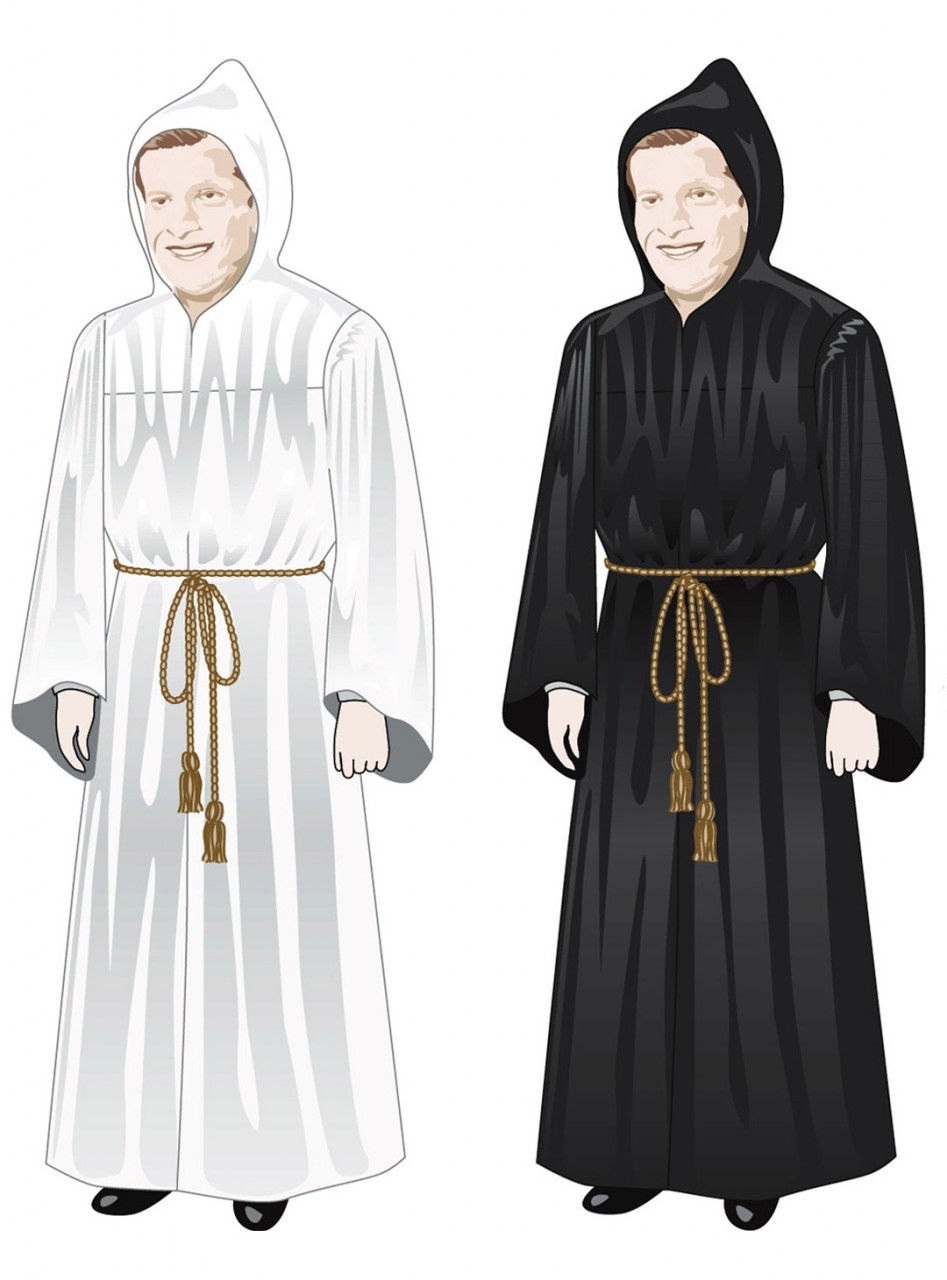 Rhs Robe Basic Hooded Robe | Regalia