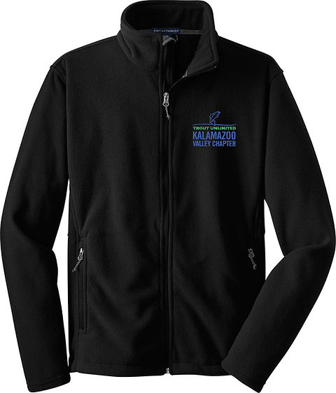 Trout Unltd Full-Zip Fleece | Kalamazoo Sportswear