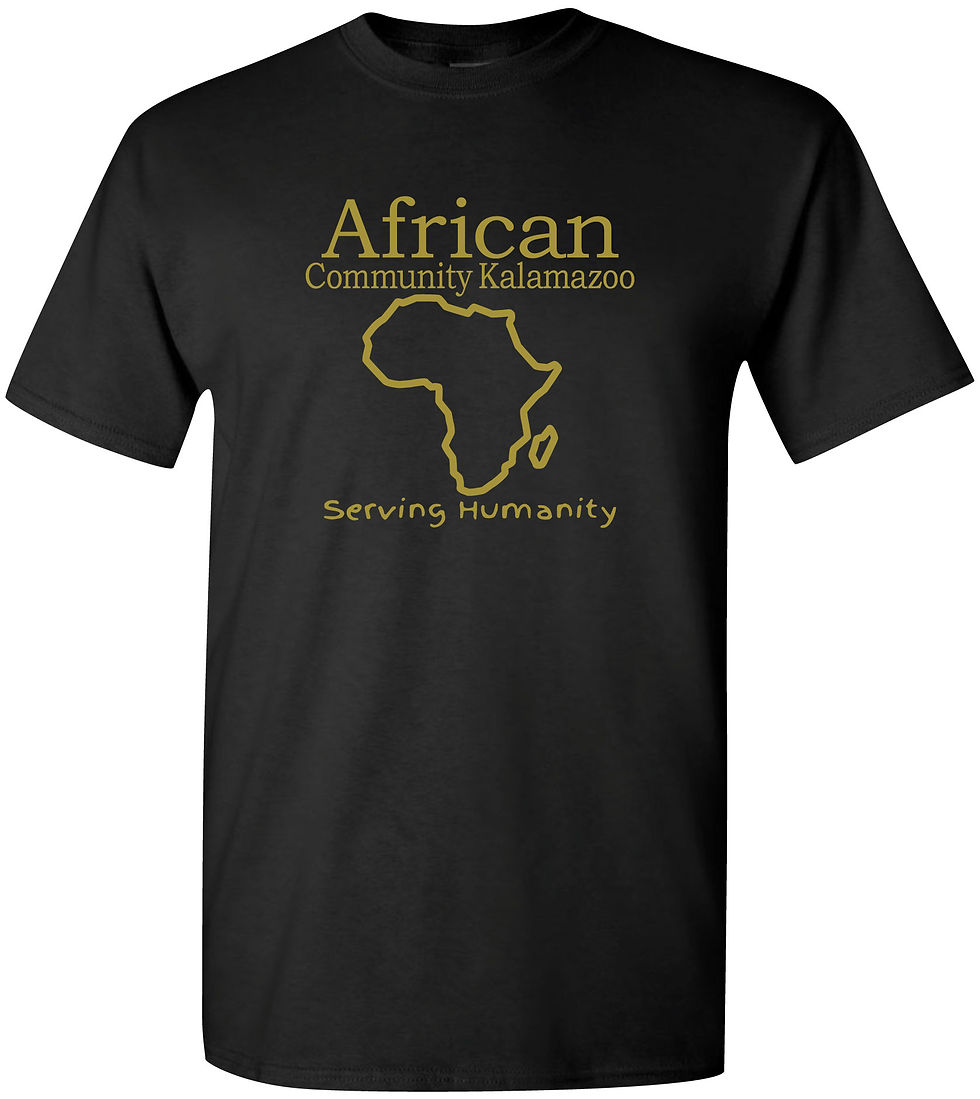 African Community Kzoo Tee Kalamazoo Sportswear