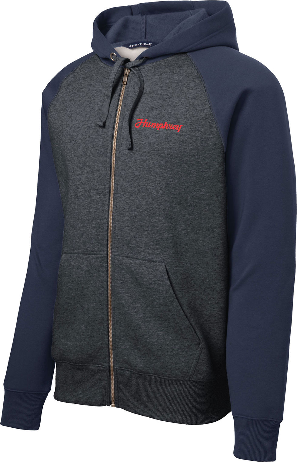 Thumbnail: Humphrey Raglan Colorblock Full-Zip Hoodie