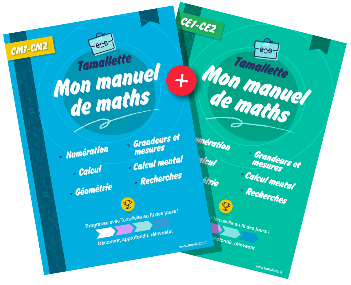 Tamallette - Maths CE1-CE2 + Maths CM1-CM2
