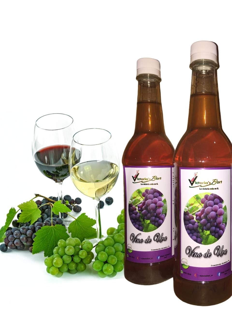 Vino de Uva/venta solo en El Salvador