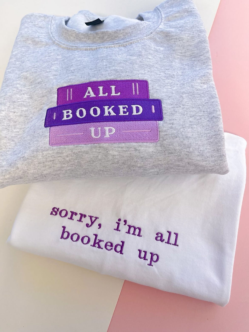 Thumbnail: sorry i'm all booked up t-shirt and sweatshirt