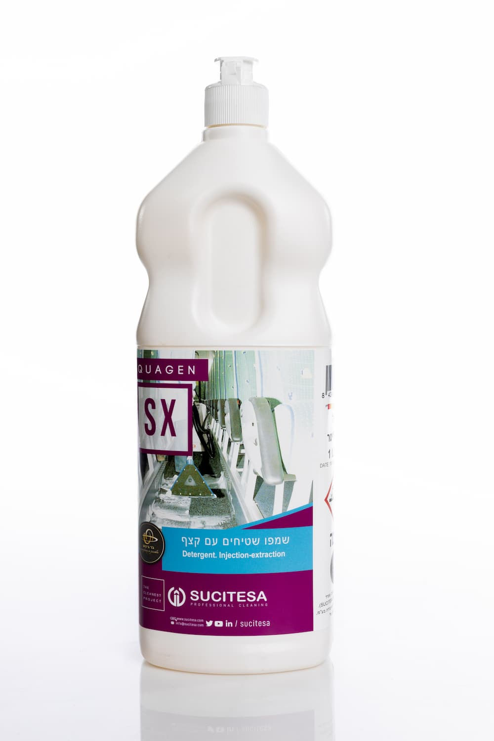 AQUAGEN SX – שמפו לניקוי שטיחים עם קצף