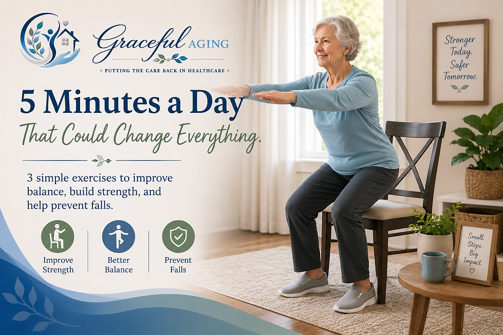 Three Simple Exercises to Improve Balance and Help Prevent Falls