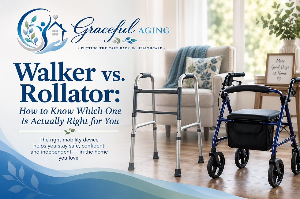 walker or rollator