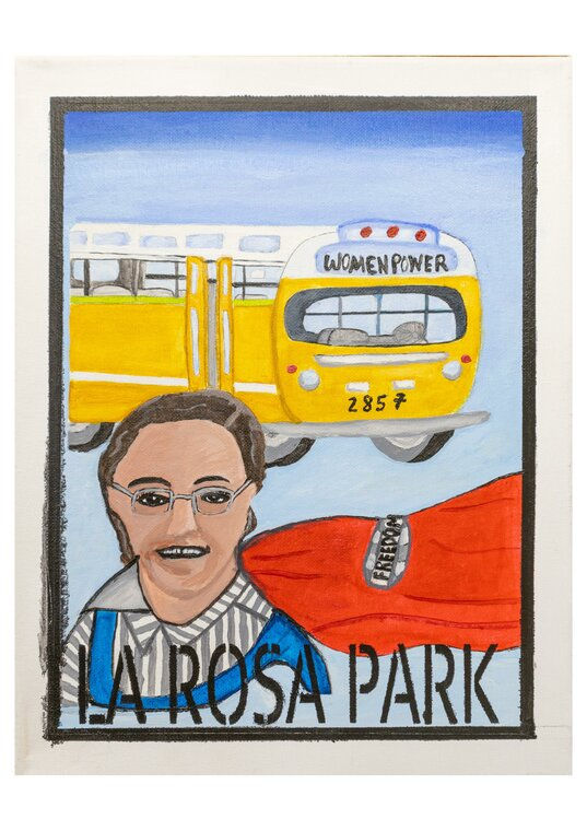 La Rosa Parks -
Leslie Leon