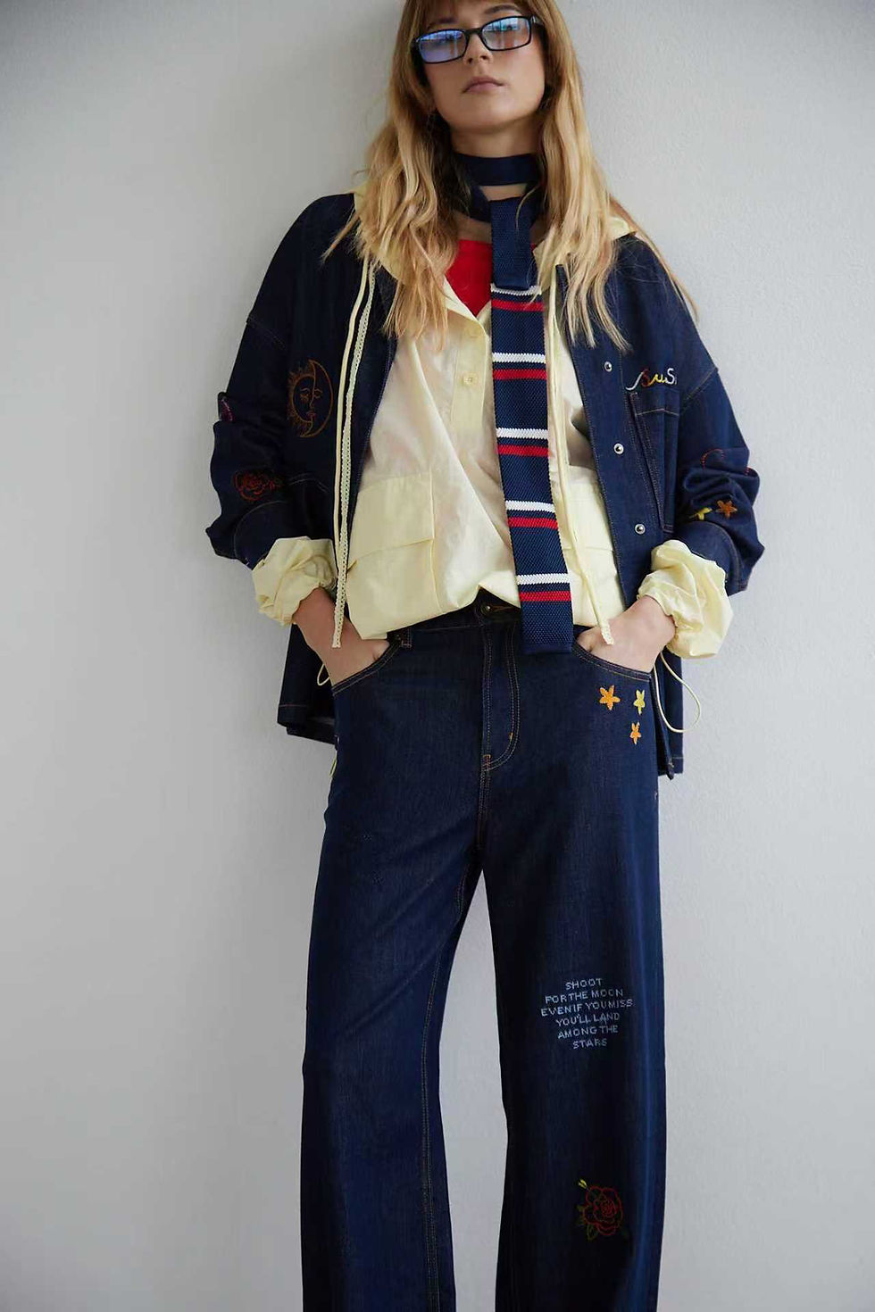 Thumbnail: Shoot for the moon jeans