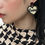Thumbnail: Black love earrings