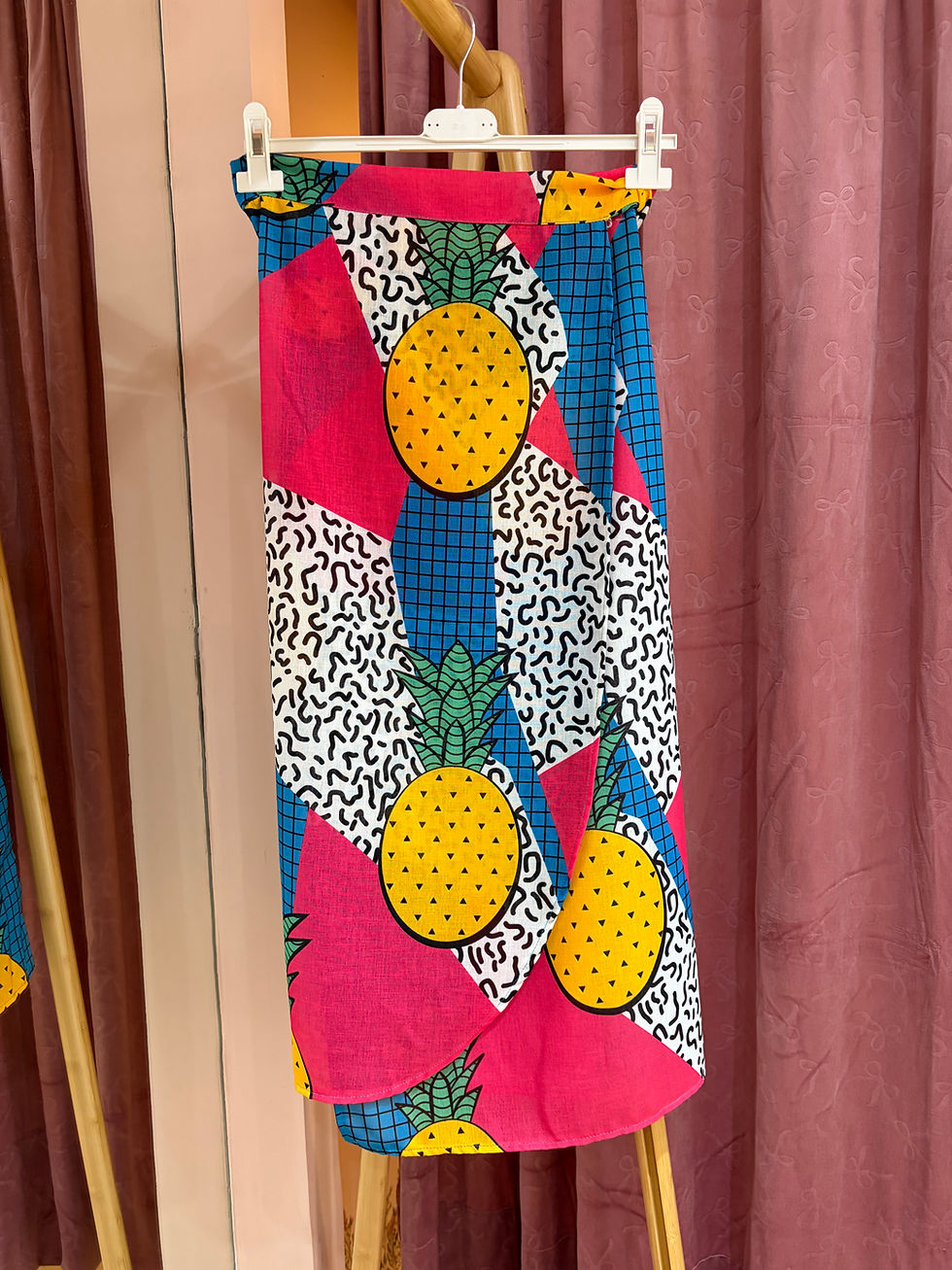 Thumbnail: Pineapple pop wrap skirt