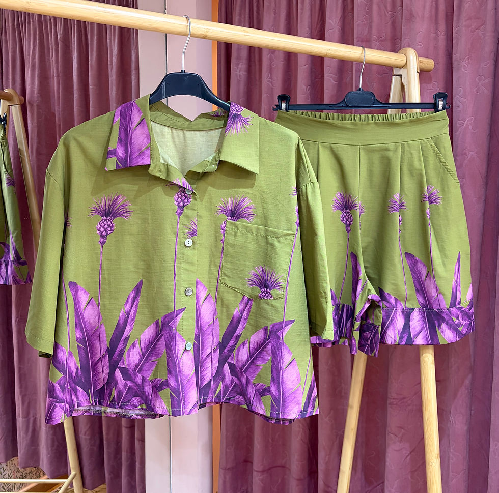 Thumbnail: Botanic escape olive set
