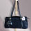 Thumbnail: Miley suede black bag 