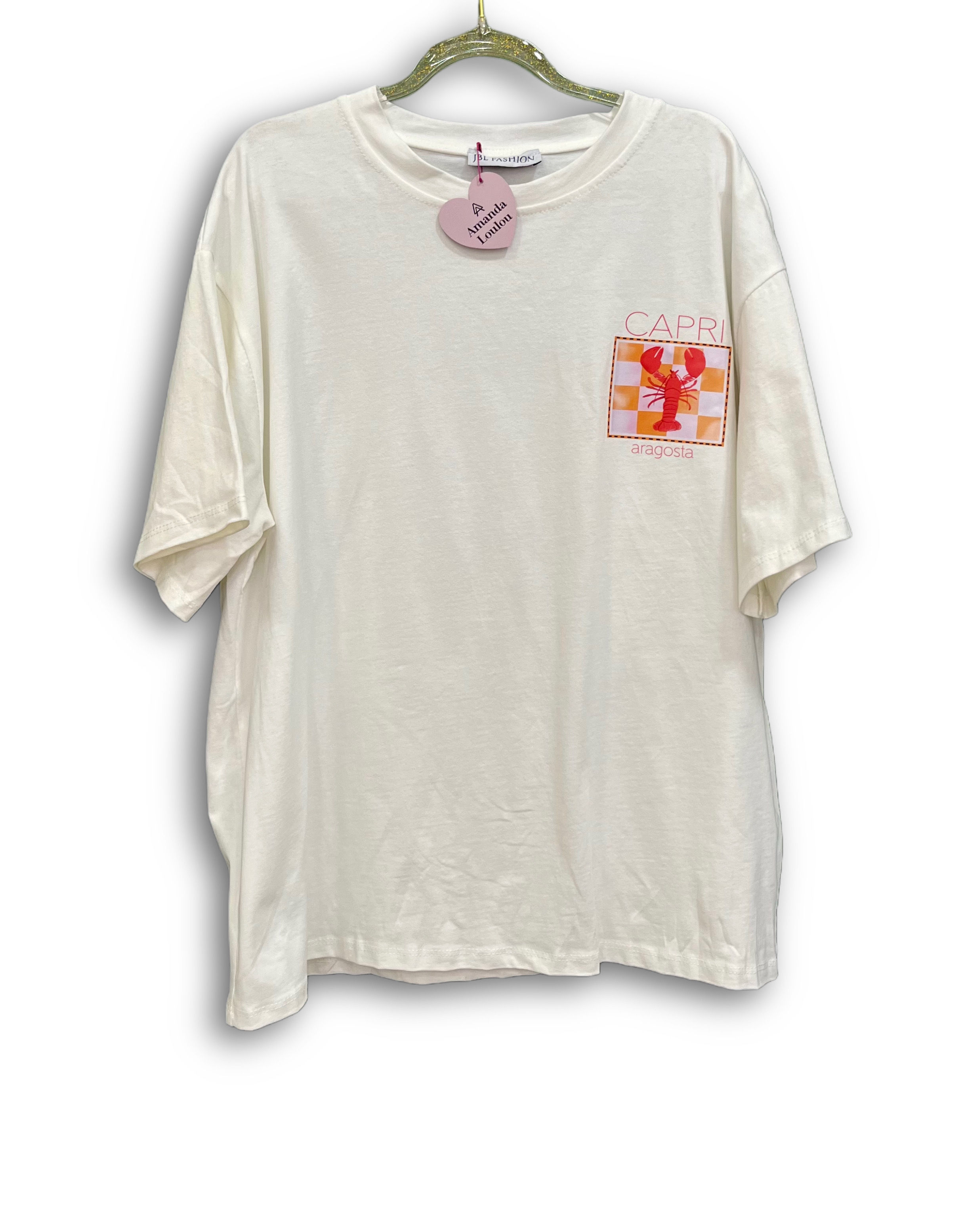 Capri lobster t-shirt