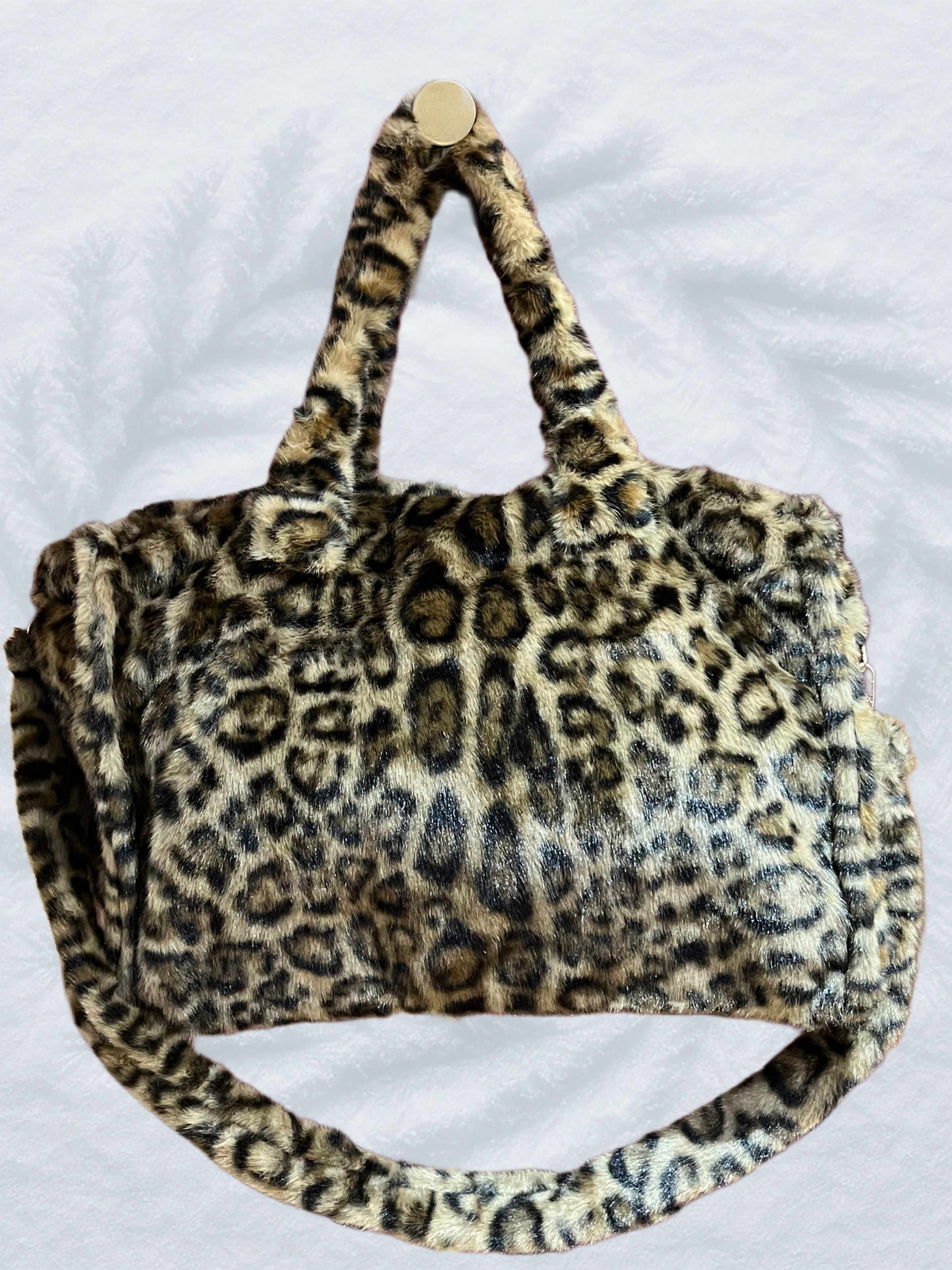 Lyonne leopard bag