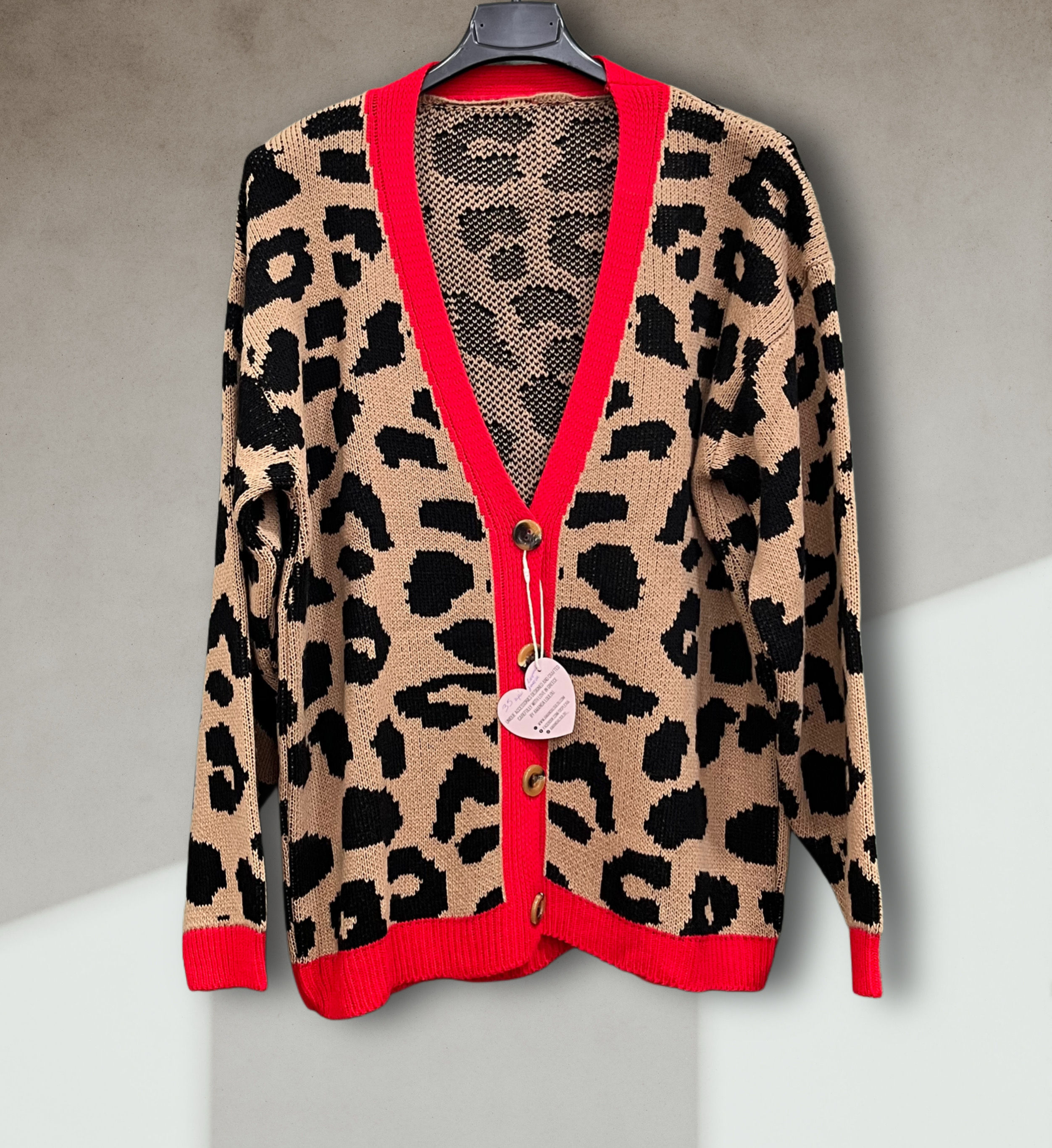 Leopard cardigan