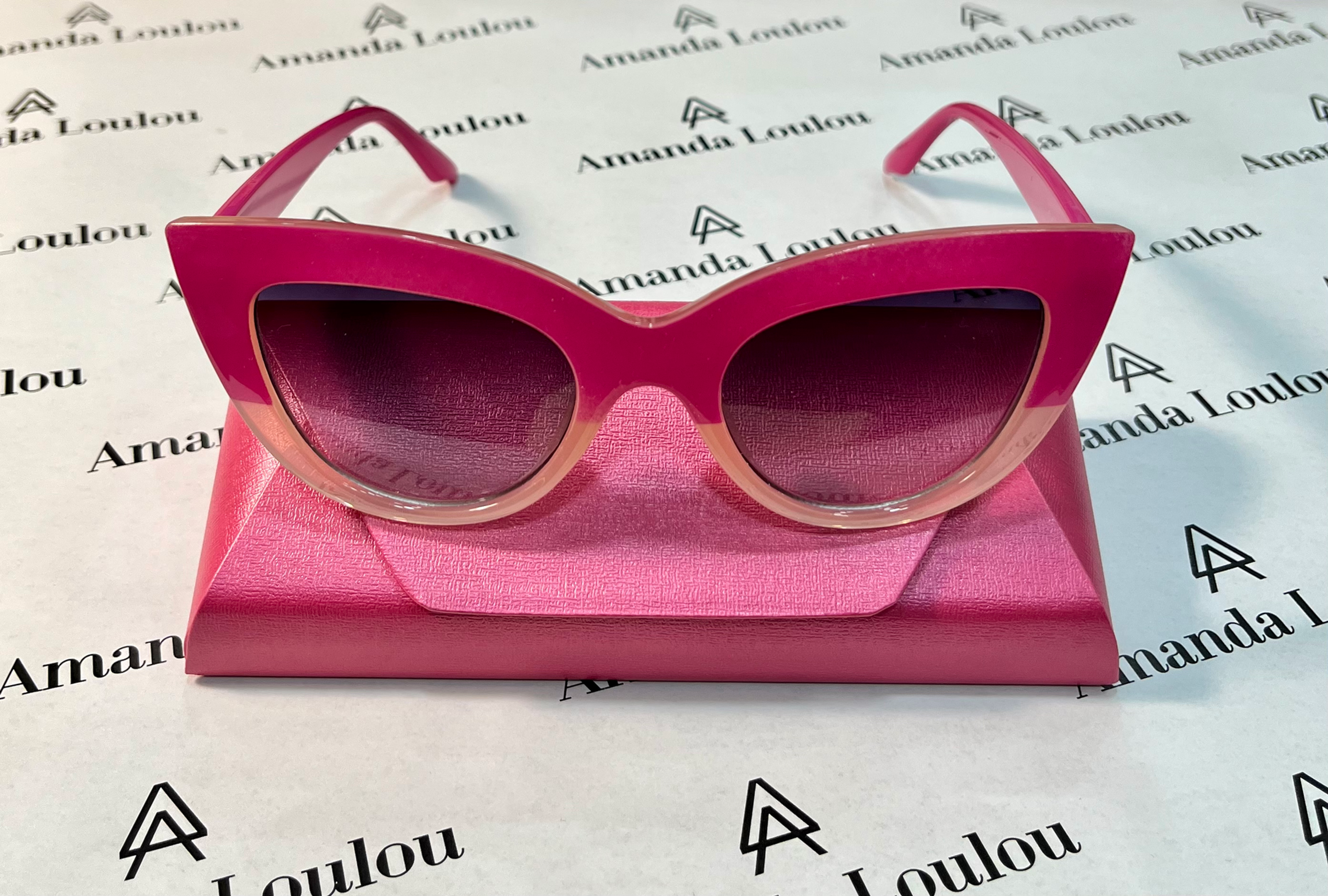 Billie pink sunglasses