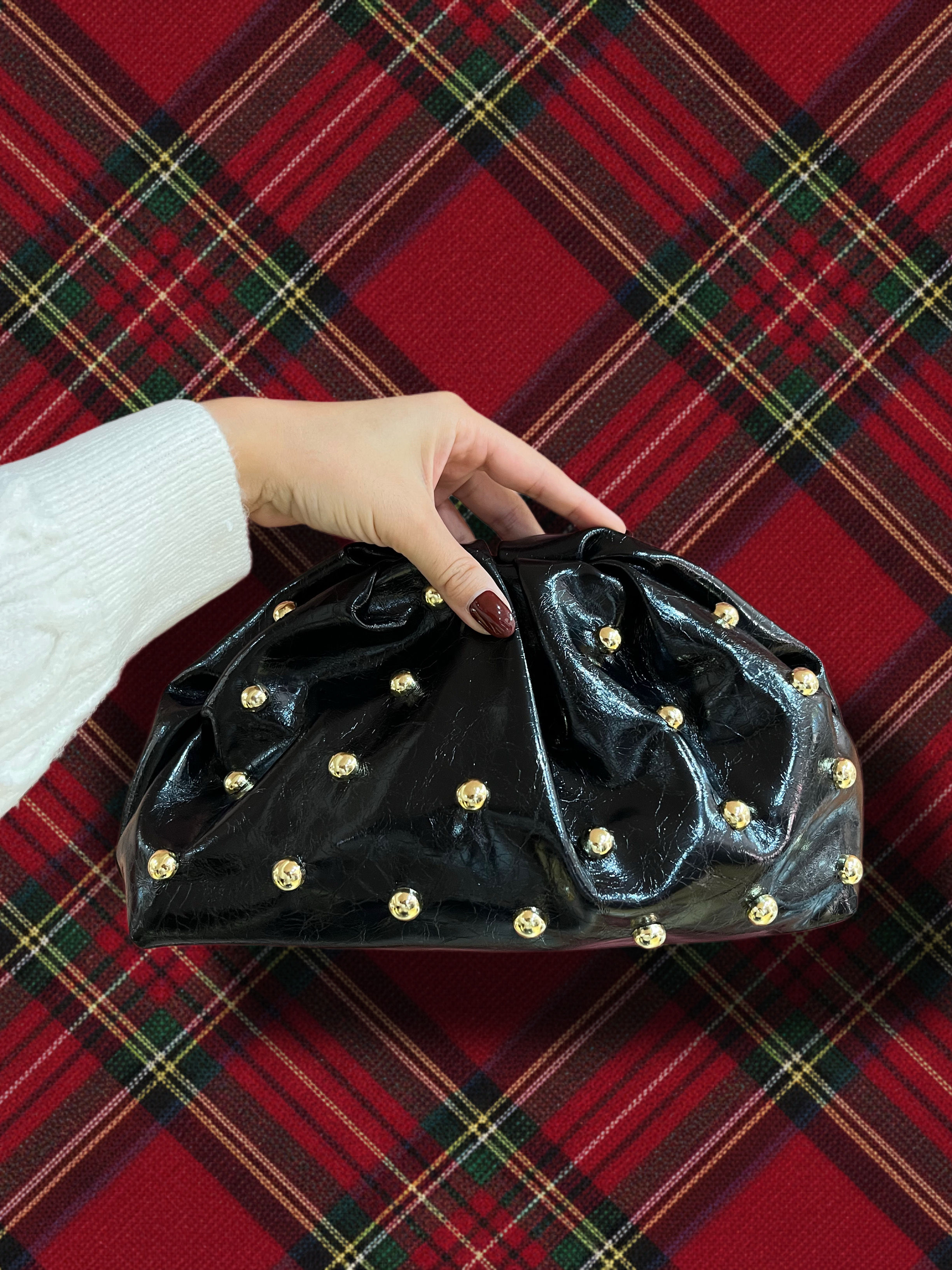 Orion black clutch