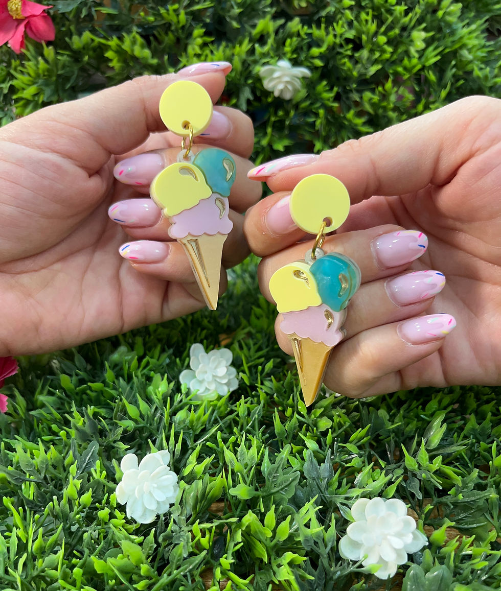 Shop the ice cream earrings