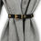 Thumbnail: Marion gray gabardine coat