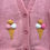 Thumbnail: Pink ice cream cardigan