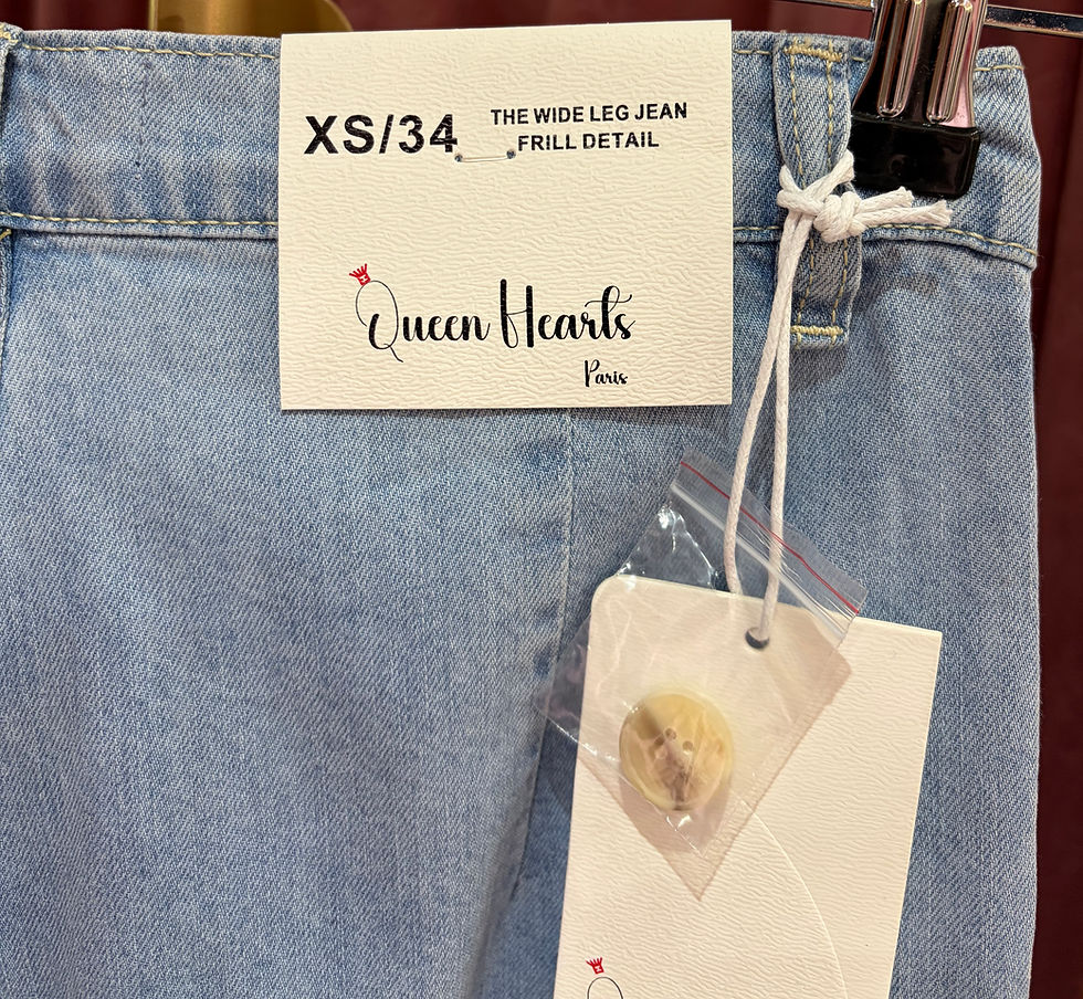 Thumbnail: Frilly jeans