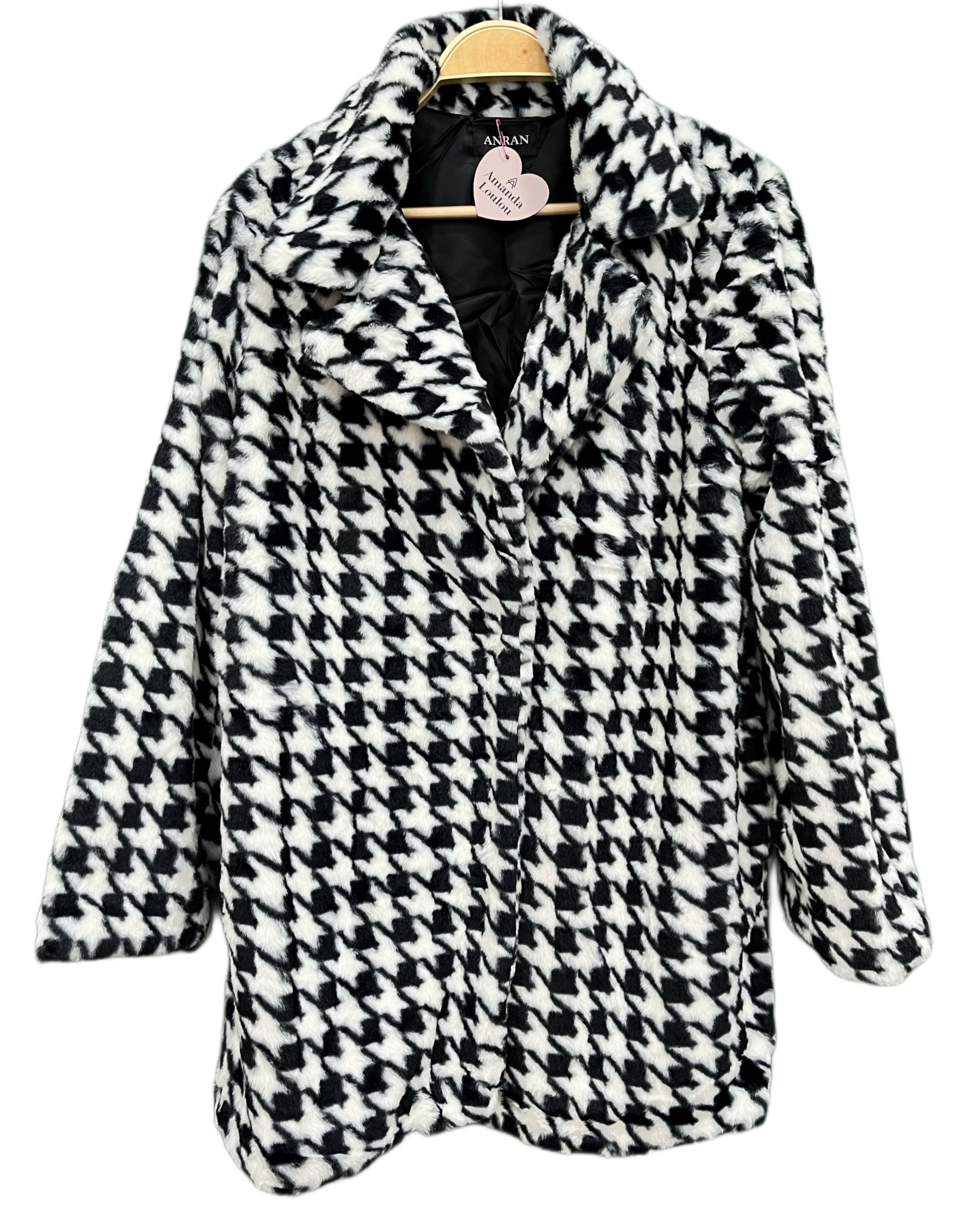 Pied-de-Poule faux fur