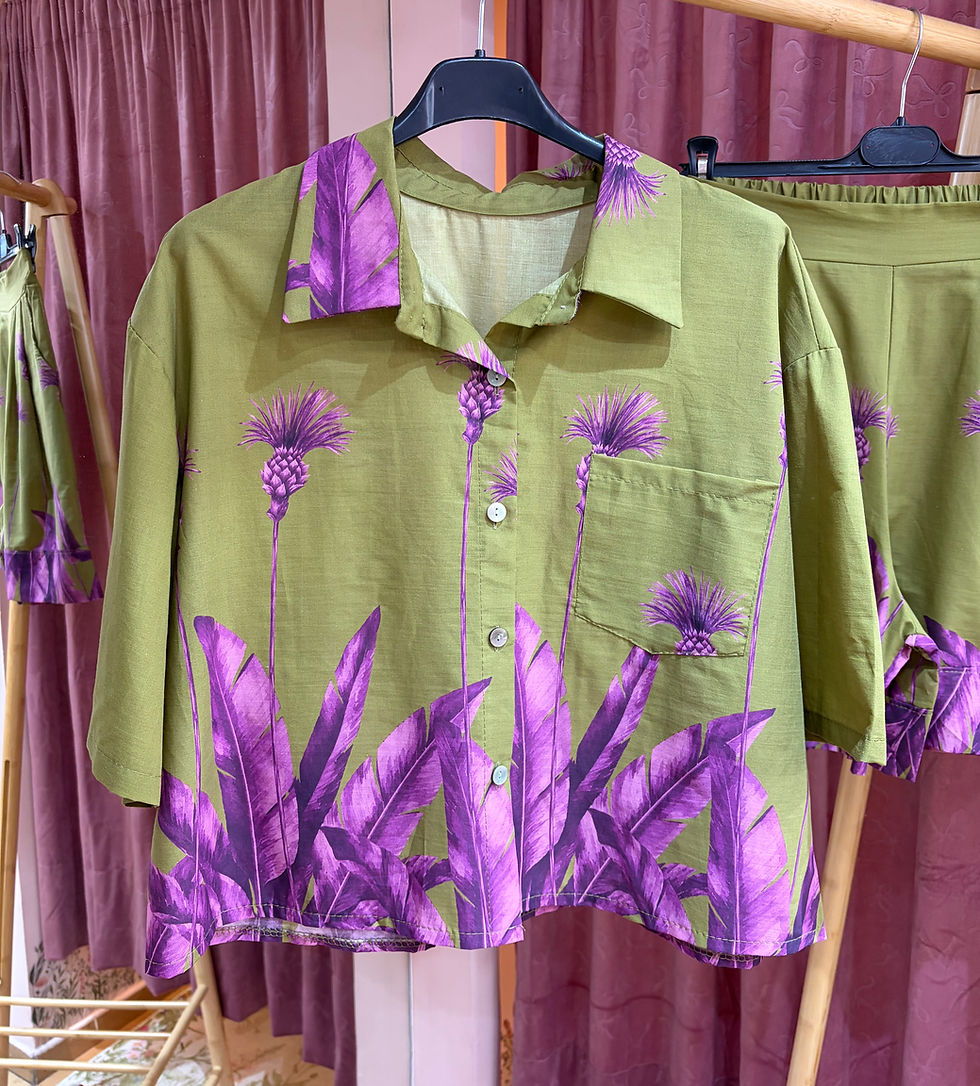 Thumbnail: Botanic escape olive set