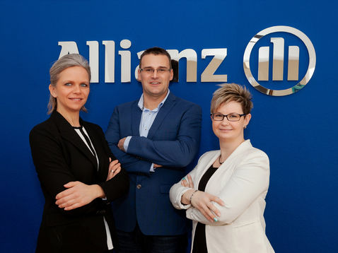 Businessfotoshooting mit Allianz Versicherungsberater Jörg Lehmann in Dresden-Cossebaude