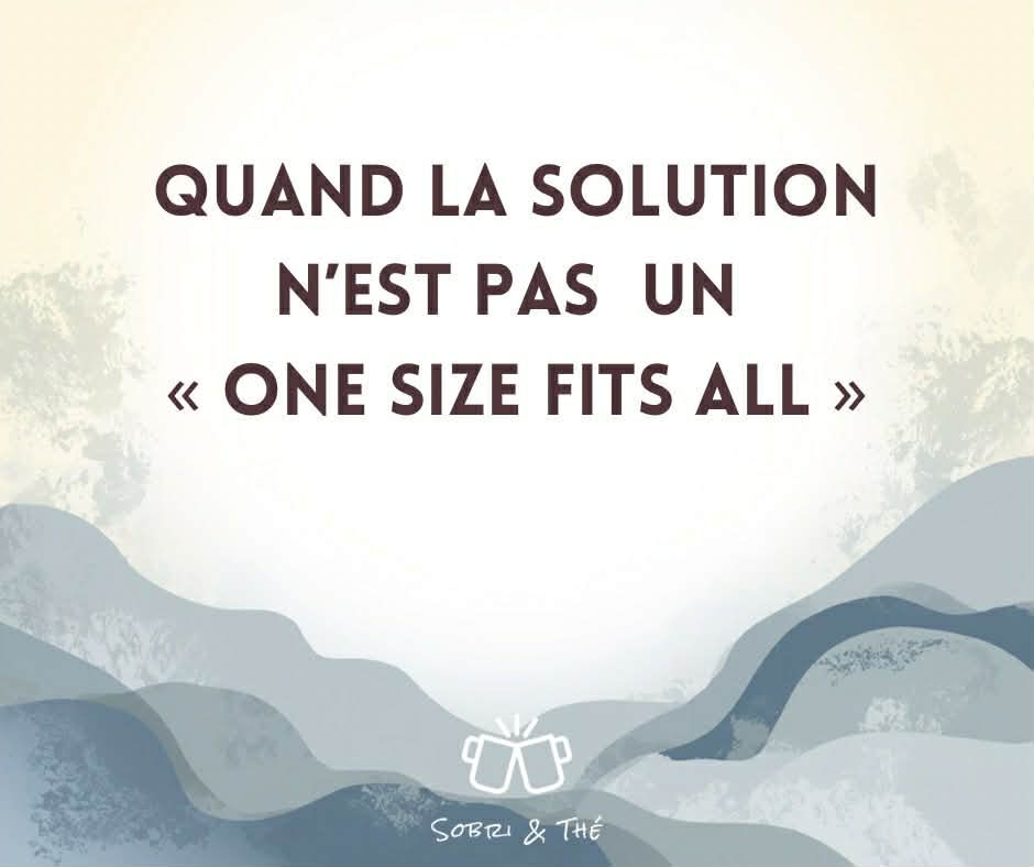 Quand la solution n'est pas un « one size fits all »