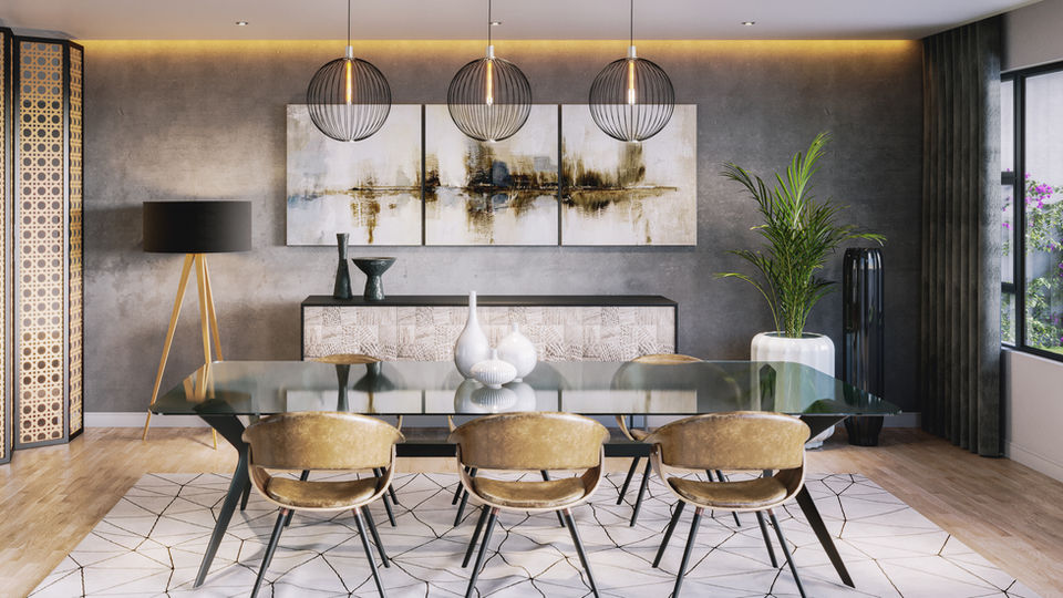 Photorealistic Modern Office Building in Johannesburg: "Highly detailed 3D rendering of a modern office building in Johannesburg, with glass facades reflecting surrounding skyscrapers, indigenous landscaping, and soft natural light creating realistic shadows."
Luxury Johannesburg Apartment Interior with City View: "Photorealistic rendering of a luxury apartment in Johannesburg, featuring an open living space with warm wood floors, floor-to-ceiling windows, modern furniture, and a view of the Johannesburg skyline."
High-End Residential Complex at Sunset: "Photo-real 3D render of a high-end residential complex in Johannesburg, showing textured stone walls, lush greenery, and ambient lighting as the sun sets over the city."
Contemporary Mixed-Use Development with Local Design Elements: "Photorealistic 3D render of a mixed-use complex in Johannesburg, combining retail and residential spaces, with textures of brick and steel, shaded walkways, and authentic African-inspired architectural elements."
Eco-Friendly Johannesburg Housing with Rooftop Gardens: "3D photoreal rendering of an eco-friendly housing complex in Johannesburg, showcasing rooftop gardens, solar panels, and water-efficient landscaping under natural daylight."
Upscale Johannesburg Restaurant Interior: "Photorealistic rendering of an upscale restaurant interior in Johannesburg, featuring wood-accented decor, leather seating, ambient lighting, and a view of the city through large windows."
Johannesburg Urban Park and Residential Towers: "Realistic 3D render of an urban park and residential towers in Johannesburg, with textured stone paths, green spaces, and surrounding modern towers, capturing early morning light for a vibrant atmosphere."