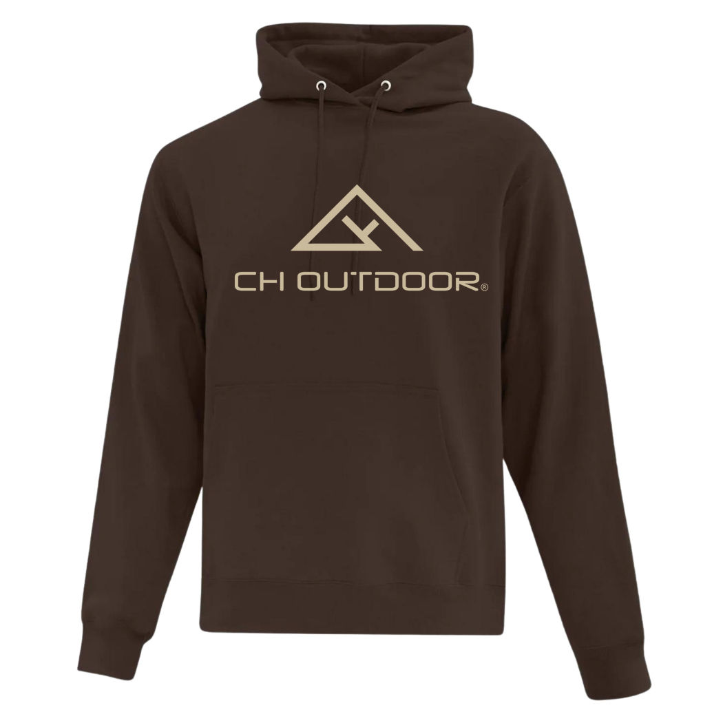 Canadian Hunter® brown hoodie by CH OUTDOOR®