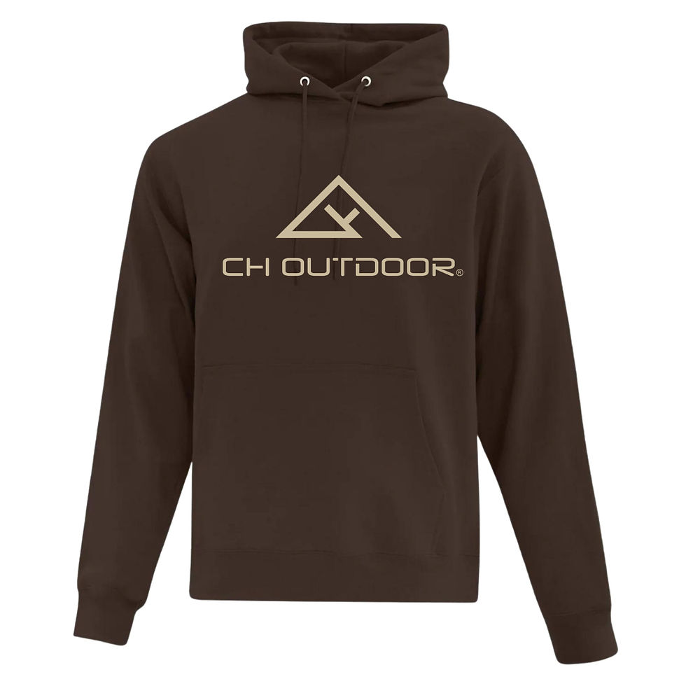 Canadian Hunter® brown hoodie by CH OUTDOOR®