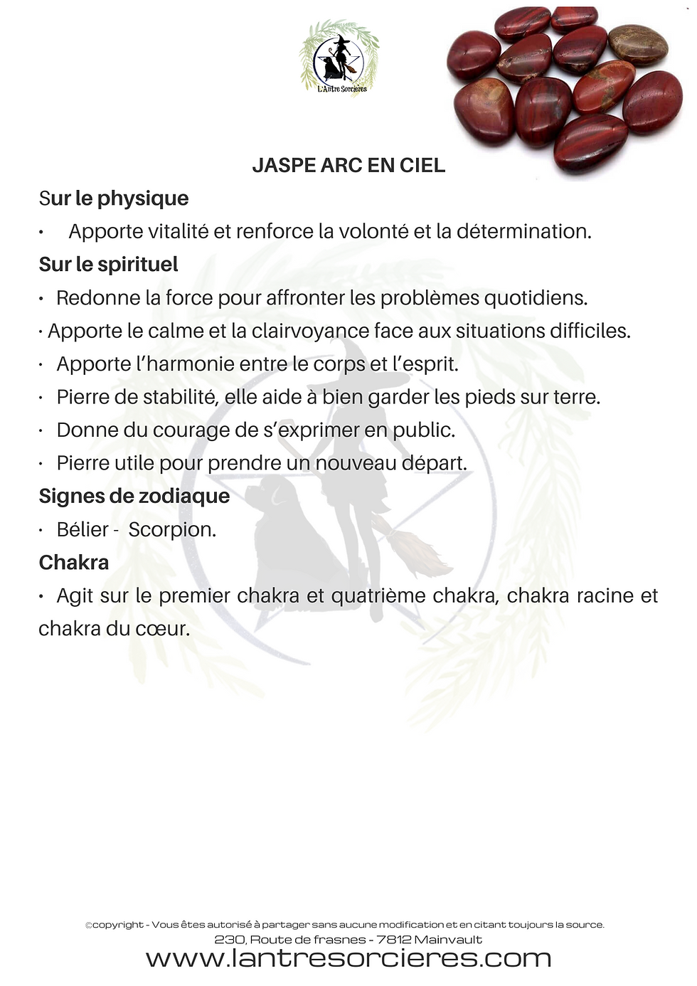Miniature : Jaspe Arc en ciel