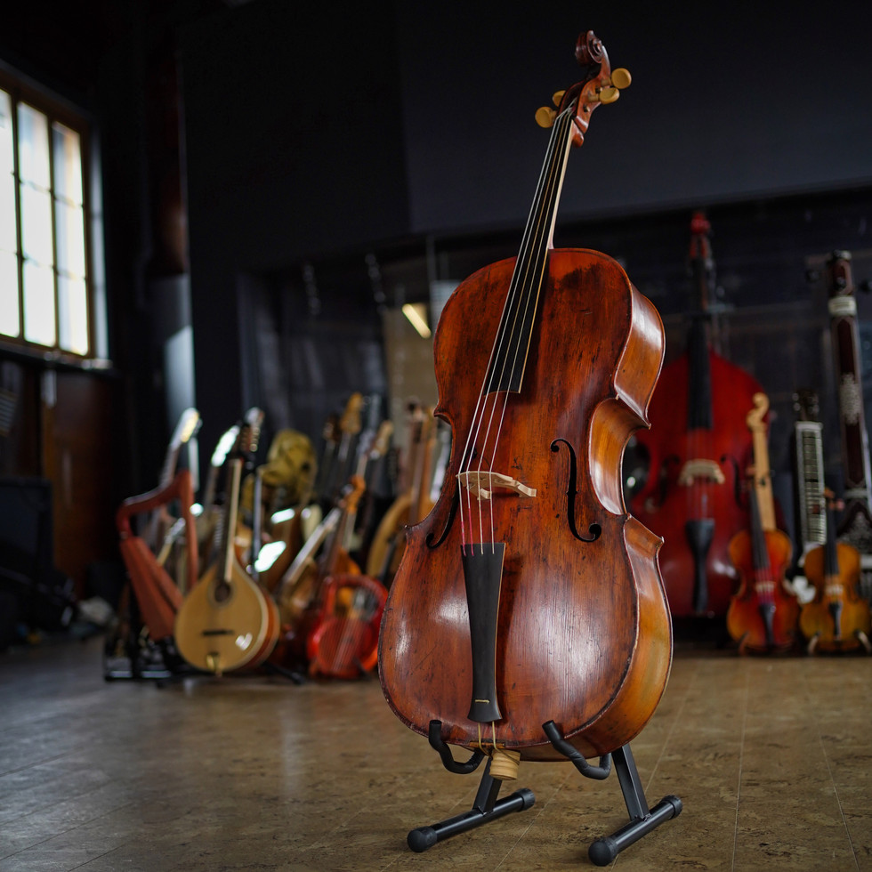 Our one of a kind 1780 black forest Baroque Cello