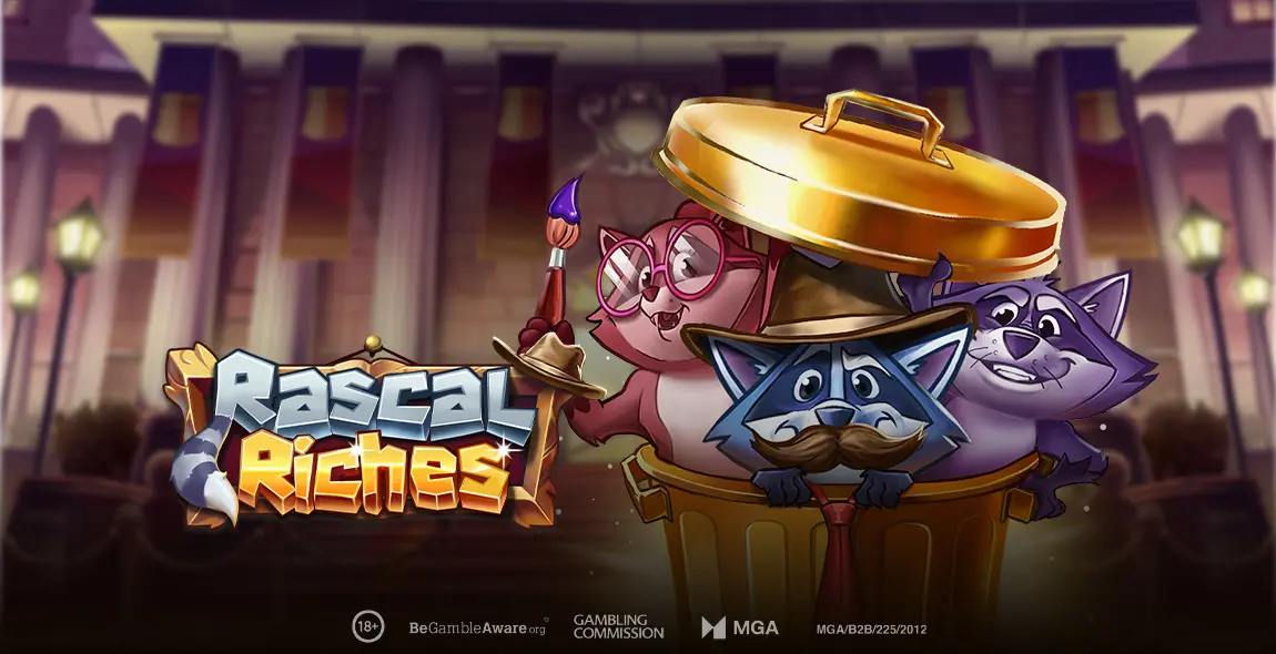 Play'n GO's online slot Rascal Riches.