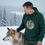 Miniaturbild: Unisex Winter-Hoodie -Wolf- perfekt als Weihnachts- und Geburtstagsgeschenk