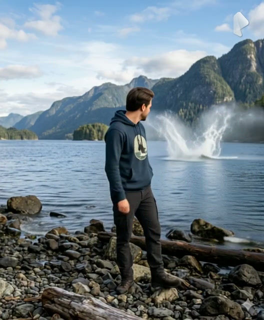 Miniaturbild: Video Hoodie Orca