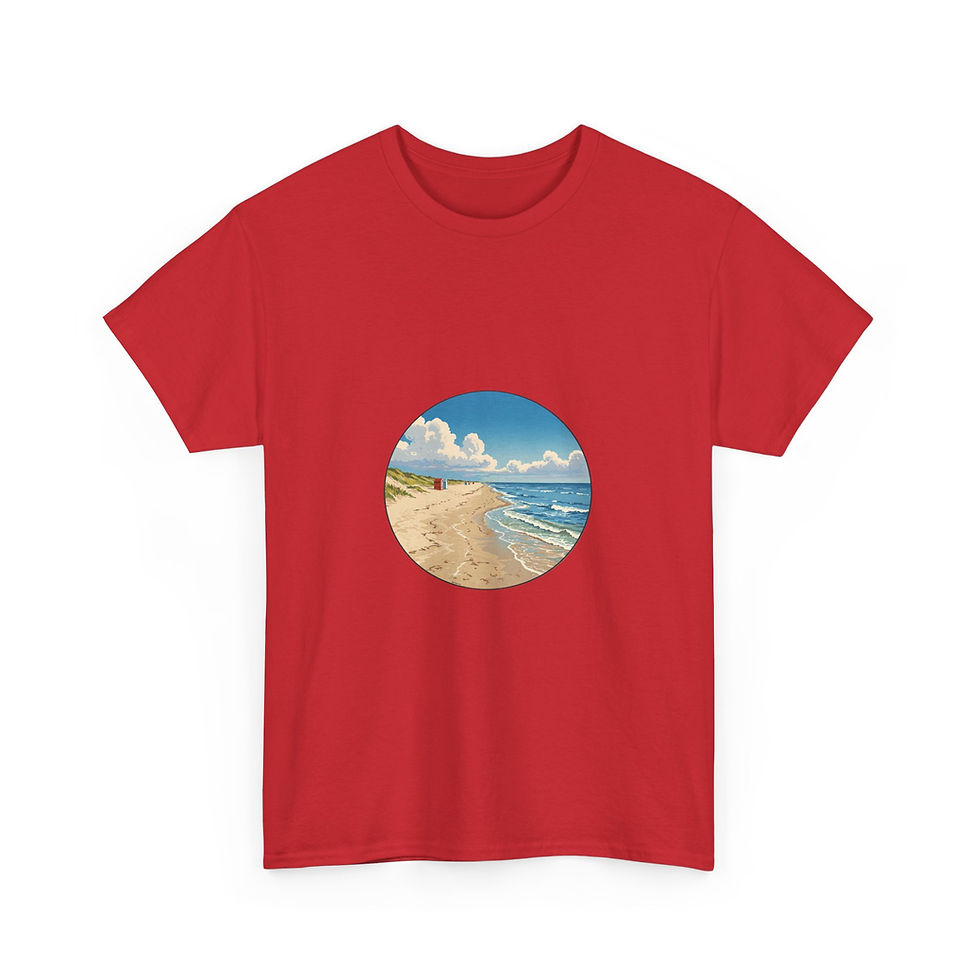 Miniaturbild: rotes T-Shirt Strand