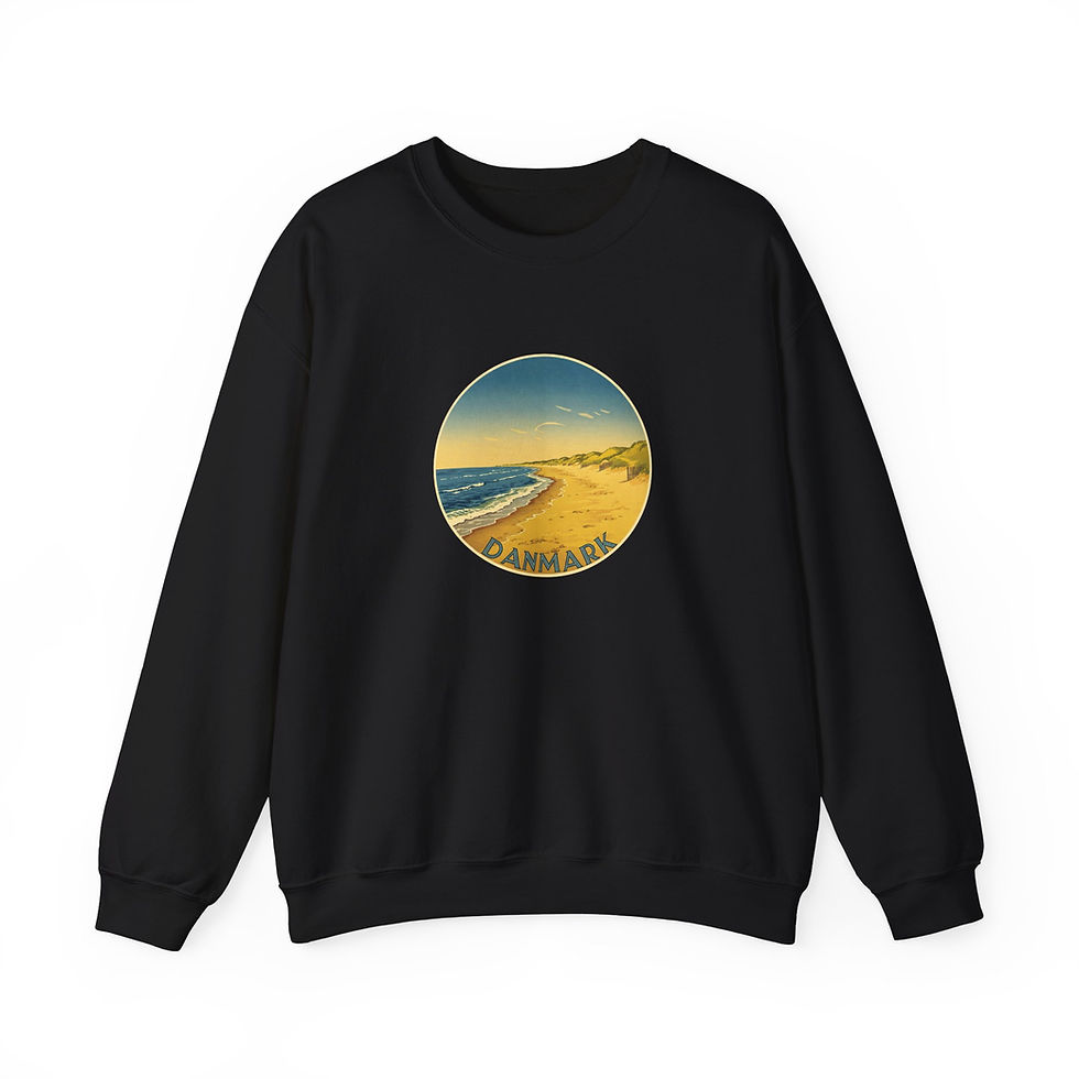 schwarzes Sweatshirt Dänemark