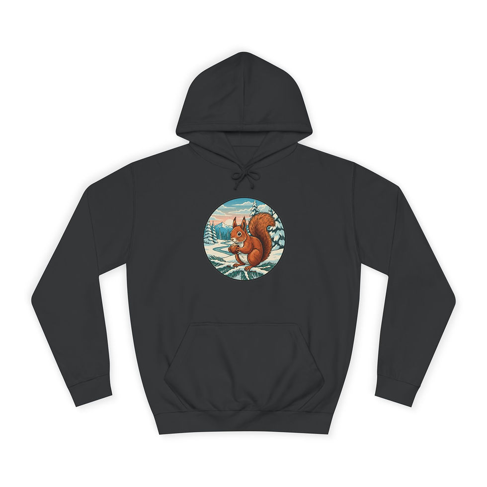Miniaturbild: Winter Sweatshirt Eichhörnchne