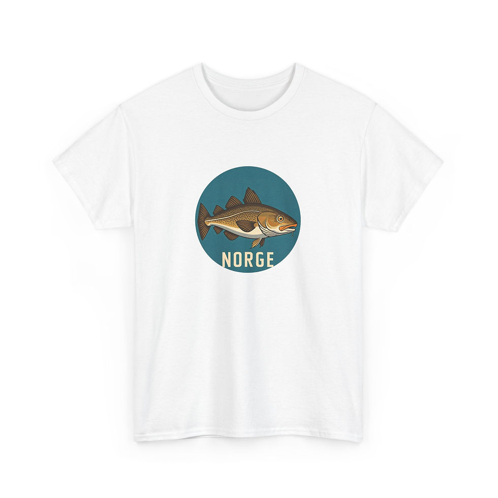 Miniaturbild: weißes T-Shirt Norwegen