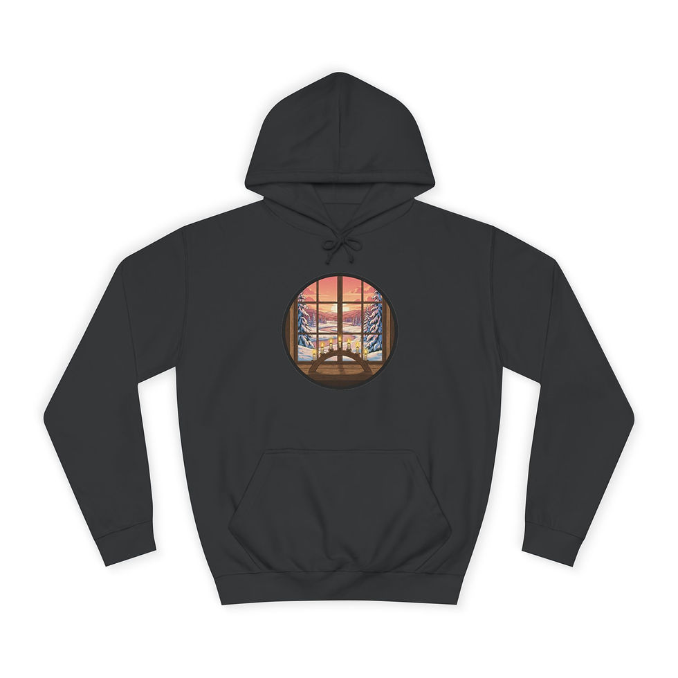 Miniaturbild: Winter Hoodie Lichterbogen